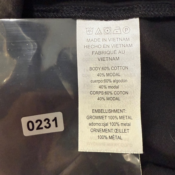 Michael Kors‎ Women’s Sleeveless Side Lace- Up Black Top Size L - Picture 8 of 8